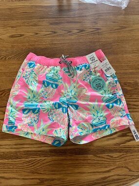 Men’s Party Pants Pineapple Swim Trunks